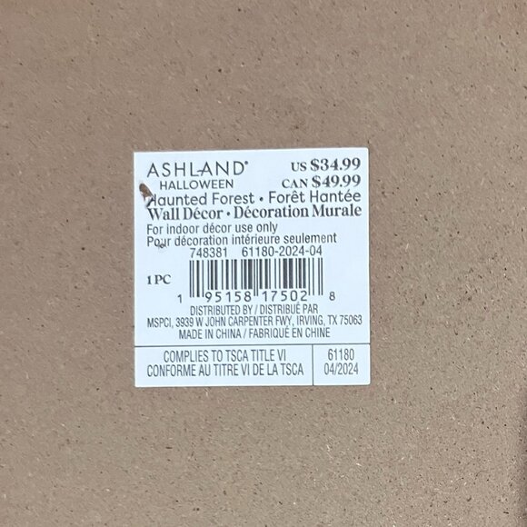 Ashland Haunted Forest "Young Woman & Skull Reflection" Mirror - Picture 4 of 5